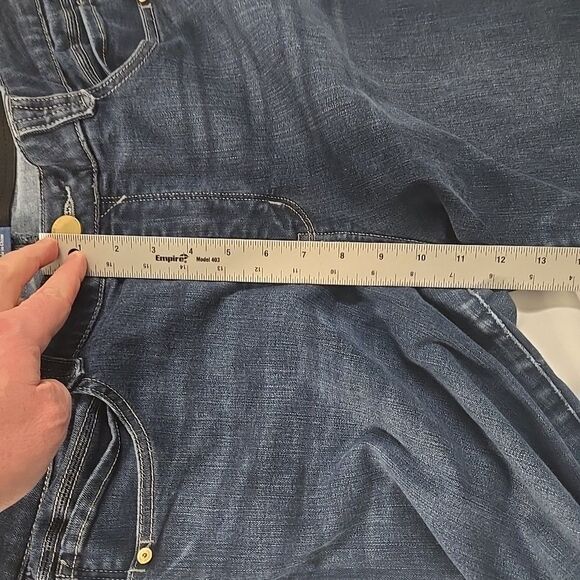 Democracy Ab Solution Comfort Stretch Jeans Womens 16 Blue Casual Streetwear - Picture 7 of 9